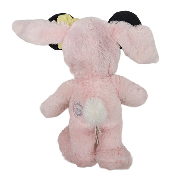 Disney Store Minnie Mouse Easter Bunny Plush 14" Stuffed Animal Toy Pink Yellow - Picture 4 of 10